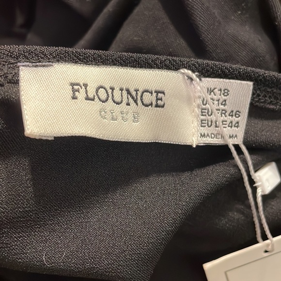 NWT ASOS Curve Flounce London Square Neck Bodysuit - Picture 6 of 10